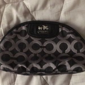 Coach makeup bag